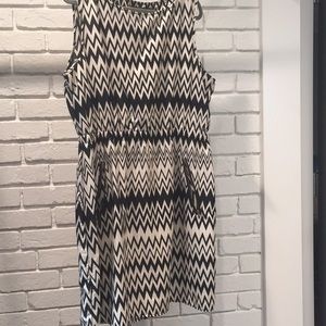 Chevron Print Dress